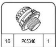 BESTWAY LayZSpa 60055 - HAVANA AIRJET PLUS S100201 (60035) - 22