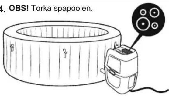 BESTWAY LayZSpa 60055 - ANVÄNDNING AV SPAT - 5