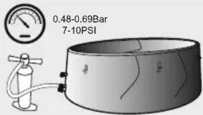 BESTWAY LayZSpa 60055 - AUFBAU - 7