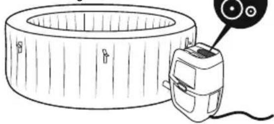 BESTWAY LayZSpa 60035 - A FÜRDO LEERESZTÉSE - 3