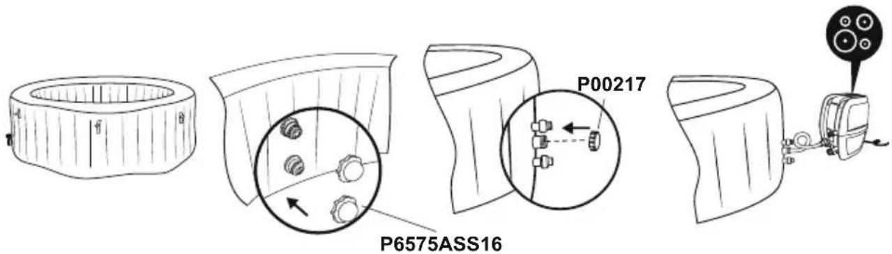 BESTWAY LayZSpa 60035 - KARBANTARTÁS - 1