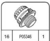 BESTWAY LayZSpa 60035 - HAVANA AIRJET PLUS S100201 (60035) - 22