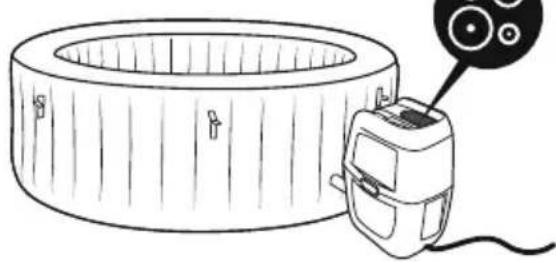 BESTWAY LayZSpa 60035 - DRENAGE DEL SPA - 3