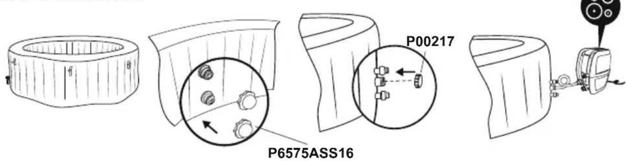 BESTWAY LayZSpa 60035 - BESTWAY SMART HUB (EÇYİNOS AÇONAS)TM OΔHΓOΣ ΣYNΔEΕHΣ - 3