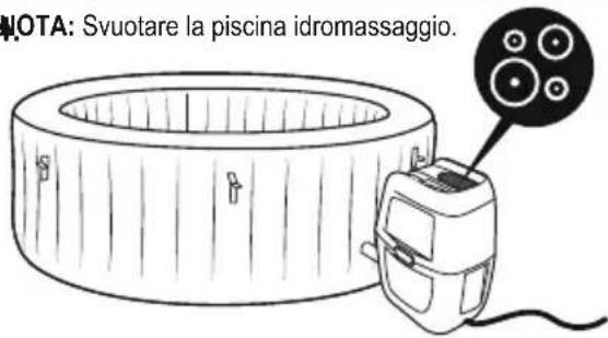 BESTWAY LayZSpa 60035 - SVUOTAMENTO DELLA PISCINA - 3