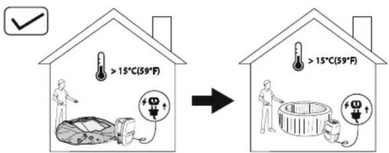 BESTWAY LayZSpa 60035 - AUFBAUANLEITUNG FÜR DEN WINTER - 2