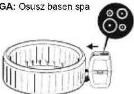 BESTWAY LayZSpa 60035 - Uzywanie chemii w plynie (brak w zestawie): - 10