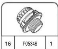 BESTWAY LayZSpa 60035 - HAVANA AIRJET PLUS S100201 (60035) - 22