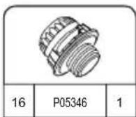 BESTWAY LayZSpa 60035 - HAVANA AIRJET PLUS S100201 (60035) - 22