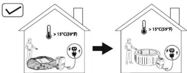 BESTWAY LayZSpa 60035 - INSTALLATION - 3