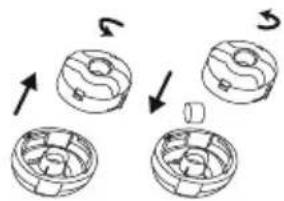 BESTWAY LayZSpa 60035 - Gebruik van chemische tabletten (niet inbegrepen): - 1