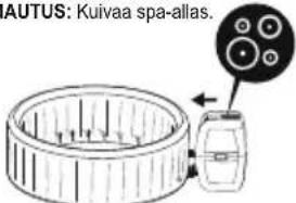 BESTWAY LayZSpa 60035 - Vain Drop stitch spa -allas - 9