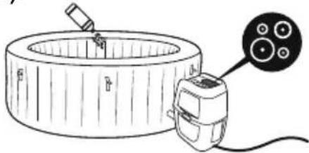 BESTWAY LayZSpa 60035 - Gebruik van chemische vloeistoffen (niet inbegrepen): - 1