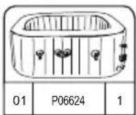 BESTWAY LayZSpa 60109 - MADEIRA AIRJET S100101 (60109) - 7