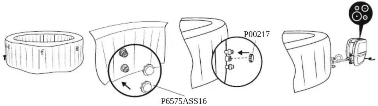 BESTWAY LayZSpa 60109 - KONSERWACJA - 1