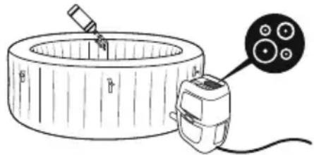 BESTWAY LayZSpa 60109 - ΧΡΗΣΗ ΧΗΜΙΚΟΥ ΥΓΡΟΥ (ΔΕΝ ΠΕΡΙΛΑΜΒΑΝΕΤΑΙ): - 1