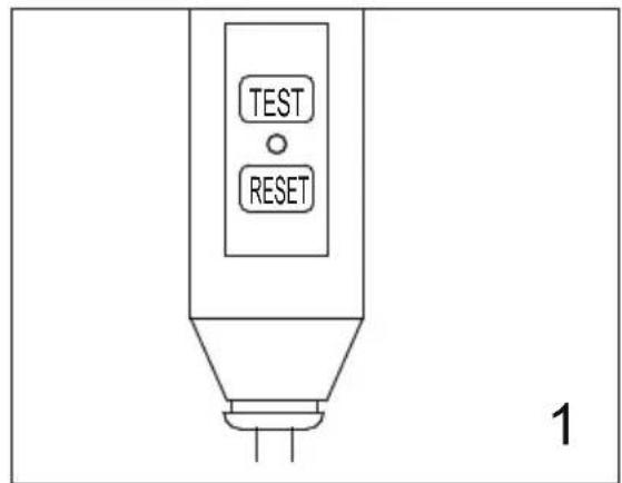 BESTWAY LayZSpa 60109 - TEST DU DISJONCTEUR DIFFÉRENTIEL PORTABLE - 1