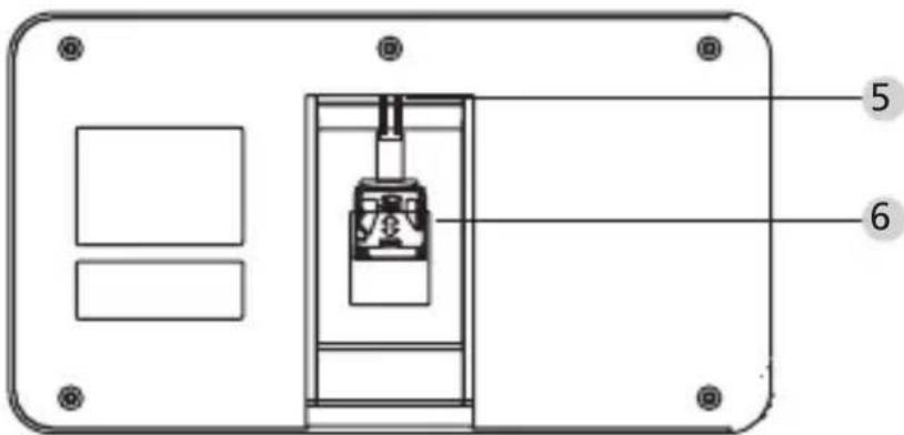 Burg Wächter Door eGuard DG 8100 - Spécifications des pièces - 2