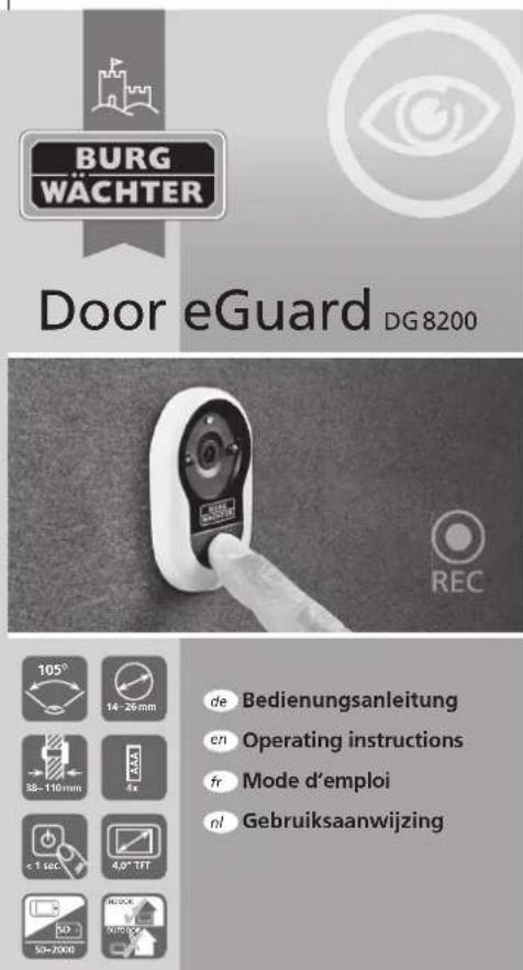 Burg Wächter Door eGuard DG 8100 - Door eGuard - 1