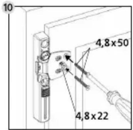 Burg Wächter WinSafe WS 33 - Avoid overtighting of the screws. - 2