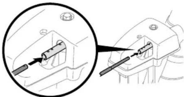 TROY-BILT Vortex 2610 - OVERHEAD CHUTE ROTATION CONTROL W/4-WAY ELECTRIC PITCH & ROTATION CONTROL - 4