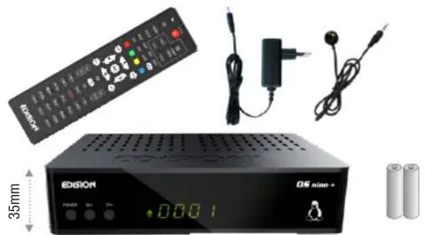 EDISION OS NINO+ DVBS2 - Nous vous félicitons d'avoir acheté un EDITION OS NINO + DVB-S2 - 2