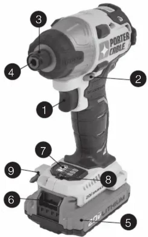 Porter-Cable PCCK647 - Figura A - 1