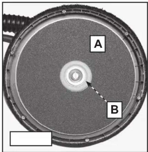 Porter-Cable 7800 - ABRASIVE PAD REPLACEMENT - 2