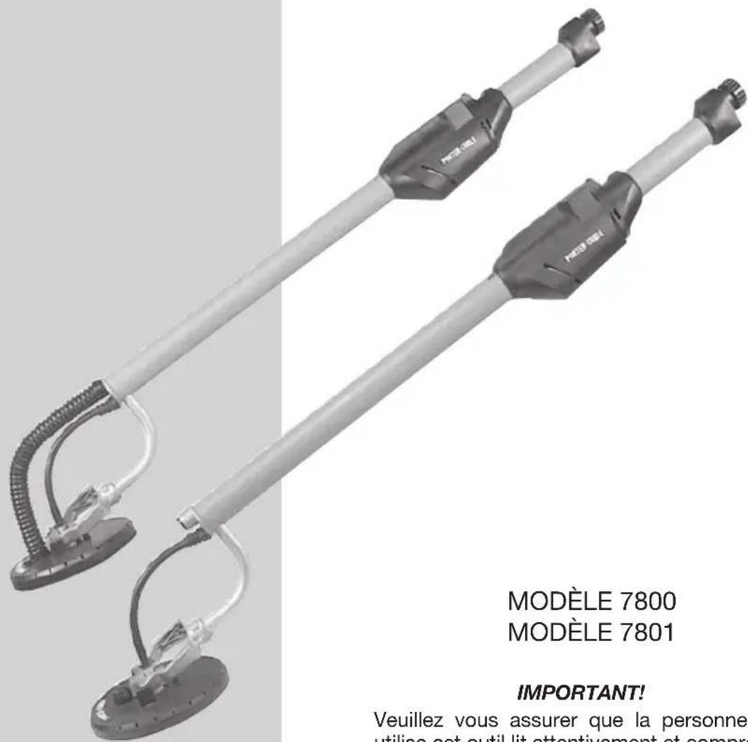 Porter-Cable 7800 - Ponceuse demurs secs - 1