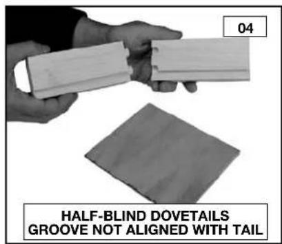 Porter-Cable 4210 - Tips for making drawers: - 6