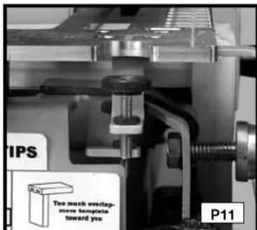 Porter-Cable 4210 - CUTTING THE PINS - 2