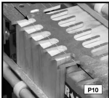 Porter-Cable 4210 - CUTTING THE PINS - 1