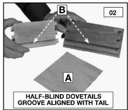 Porter-Cable 4210 - Tips for making drawers: - 5