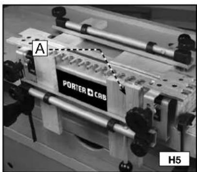 Porter-Cable 4210 - ALIGNING THE TEMPLATES - 5