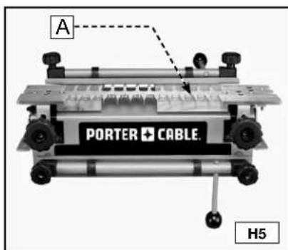 Porter-Cable 4210 - MEDIAS ESPIGAS FRENTE A MEDIAS COLAS - 4