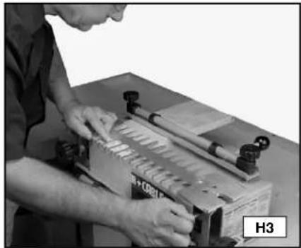 Porter-Cable 4210 - ALIGNEMENT DES GABARITS - 2