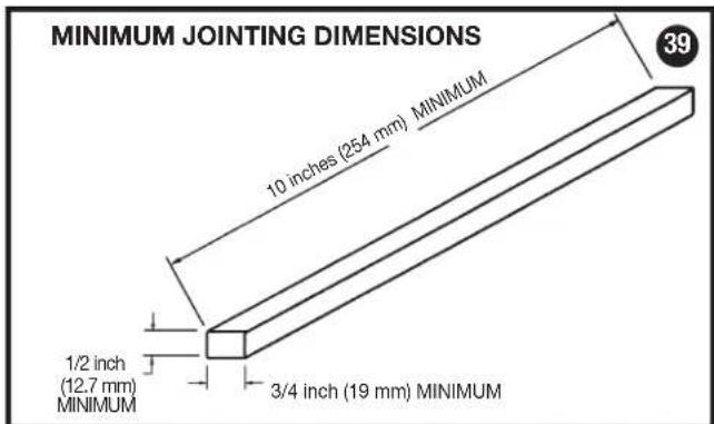 Porter-Cable PC160JT - PLANING WARPED PIECES - 5