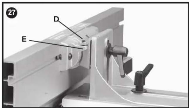 Porter-Cable PC160JT - FENCE ADJUSTMENTS - 3