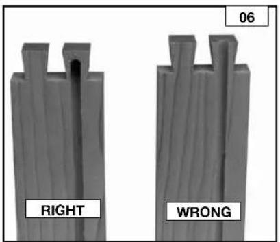 Porter-Cable 4216 - Tips for making drawers: - 7