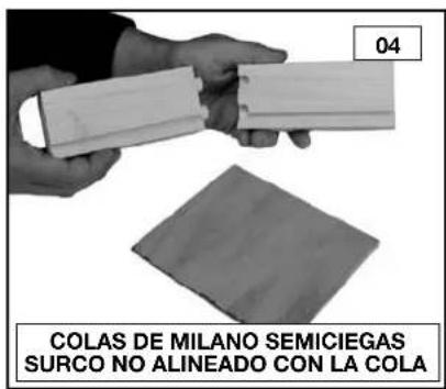 Porter-Cable 4216 - GROSOR DE LAS TABLAS - 3