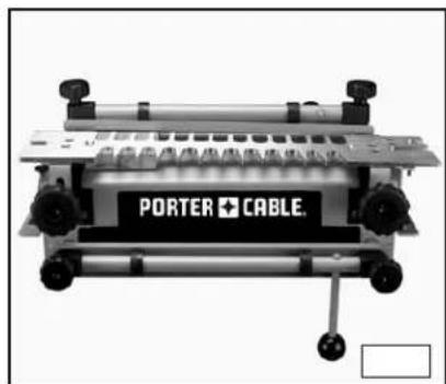 Porter-Cable 4216 - SUPPORT DES GABARITS - 2
