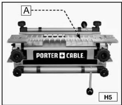 Porter-Cable 4216 - MEDIAS ESPIGAS FRENTE A MEDIAS COLAS - 4
