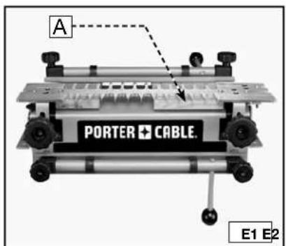 Porter-Cable 4216 - TEMPLATE SUPPORT - 1