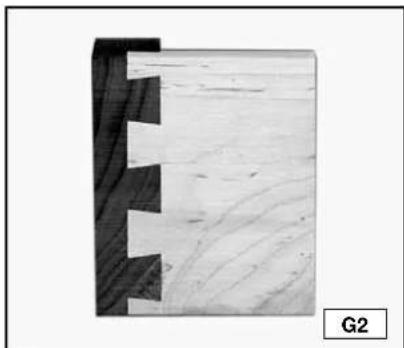 Porter-Cable 4216 - DEMI-TENONS OU DEMI-QUEUES - 1