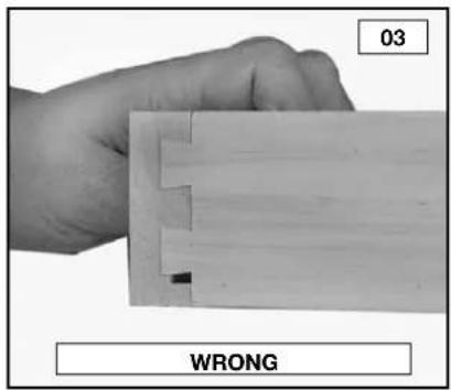 Porter-Cable 4216 - Tips for making drawers: - 3