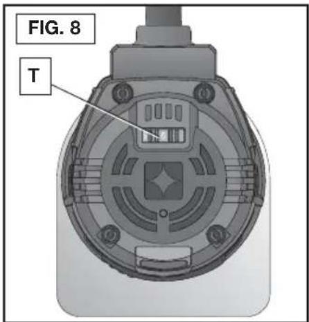 Porter-Cable PCE6430 - CONTROL DE VELOCIDAD VARIABLE (FIG. 8) (PCE6435 SOLAMENTE) - 1