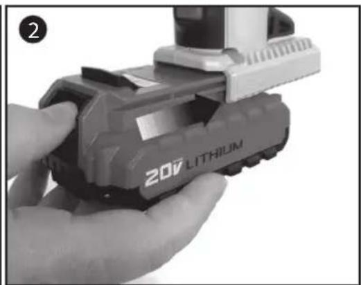 Porter-Cable PCC710 - Eliminación de exceso de material - 2