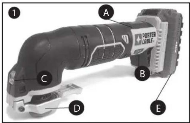 Porter-Cable PCC710 - Préparation des surfaces - 1