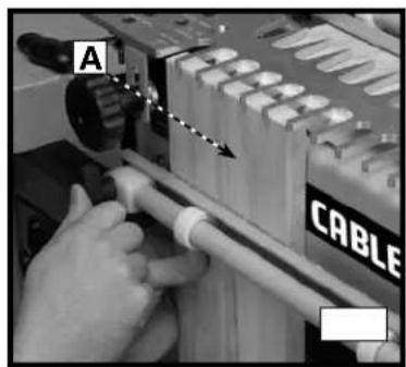 Porter-Cable 4212 - CUTTING THE FIRST WORKPIECE - 3