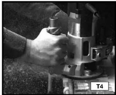 Porter-Cable 4212 - CORTE DE LA TABLA DE MORTAJA - 5